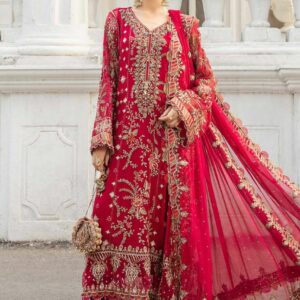 MARIA B CHIFFON Luxury 3Piece Unstitched .