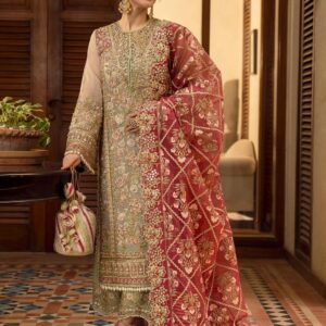 Partywear Cloth Suit Unstitched Fashion Designer Fancy Dress Store