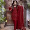 Zainab chottani Luxury Net  3Piece Unstitched