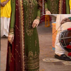 ASIM JOFA Formal Chiffon Collection 3Piece Unstitched suit