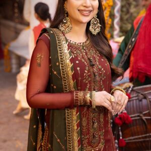 ASIM JOFA Formal Chiffon Collection 3Piece Unstitched suit